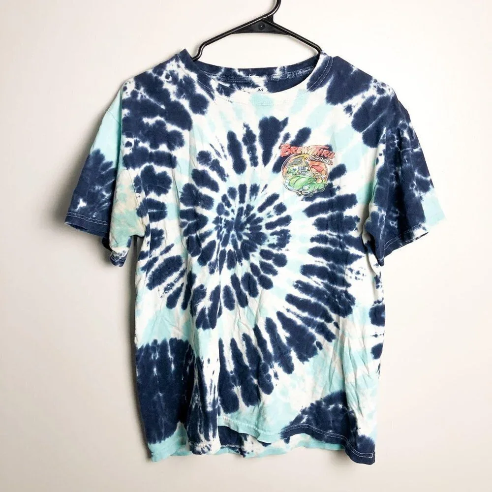 BrewThru Outer Banks Tie Dye T Shirt - Picture 2 of 8